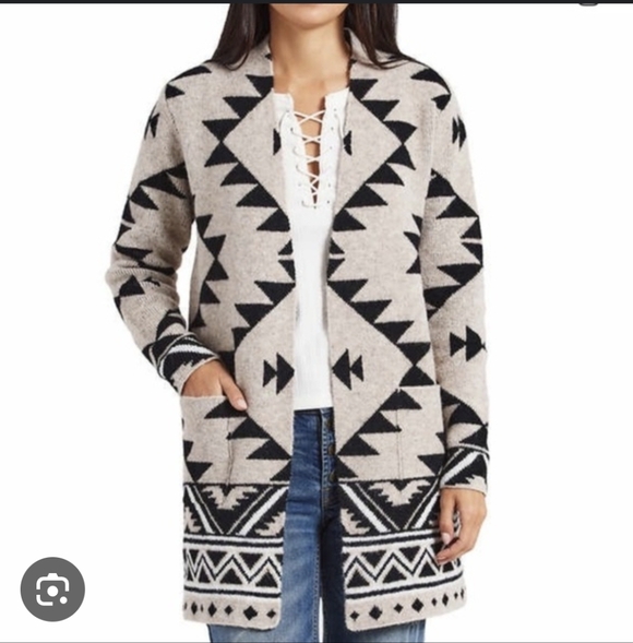 Frye Sweaters - Frye Aztec Cardigan